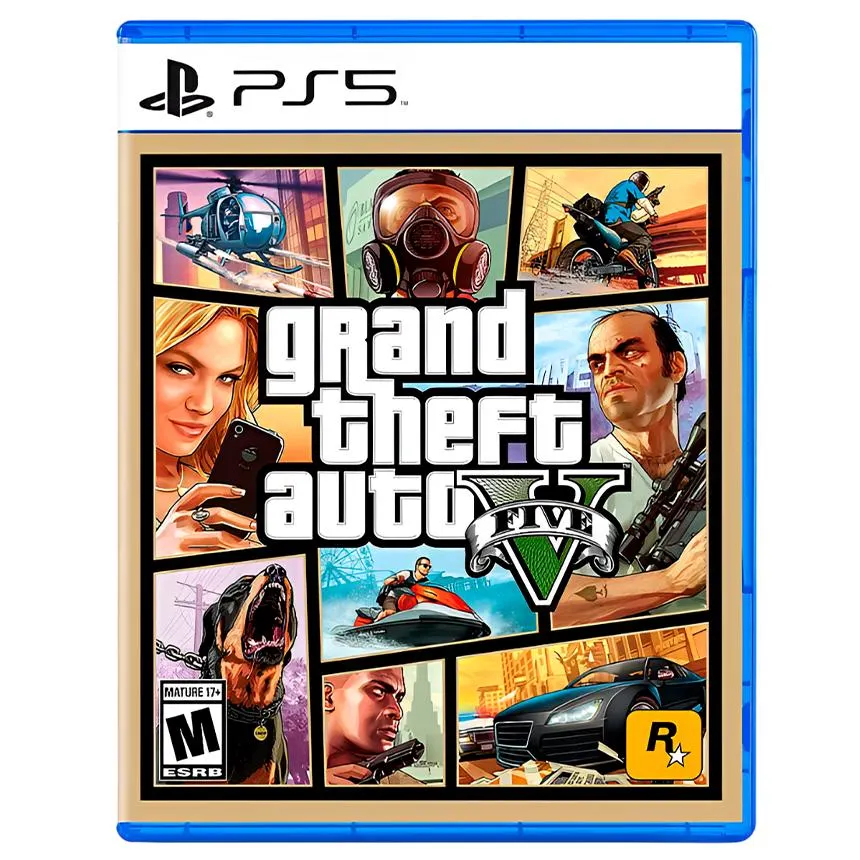 VIDEOJUEGO PS5 GRAND THEFT AUTO V (SONVIDPS5710425578687)