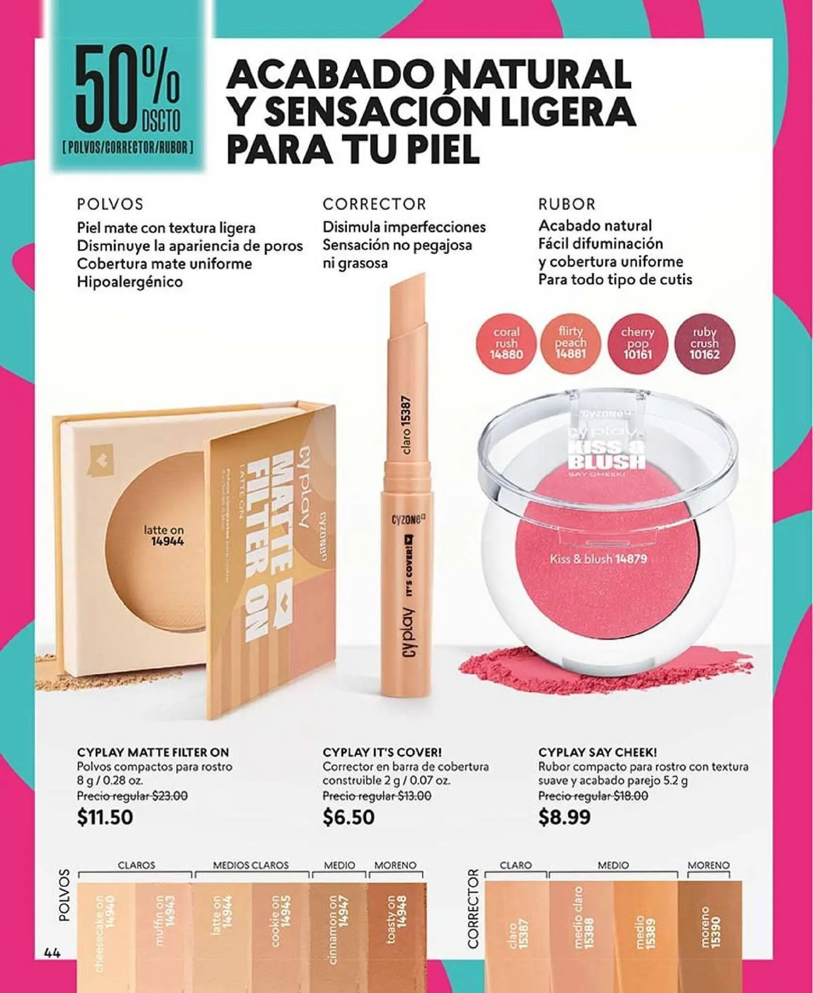 Catalogo de Catálogo Cyzone 1 de junio al 30 de junio 2026 - Pag 44