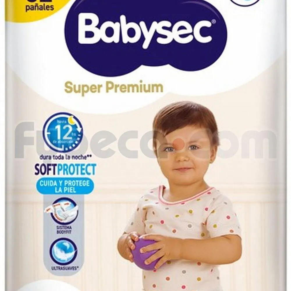 Pañal Infantil Super Premium Soft Protect G Unidad