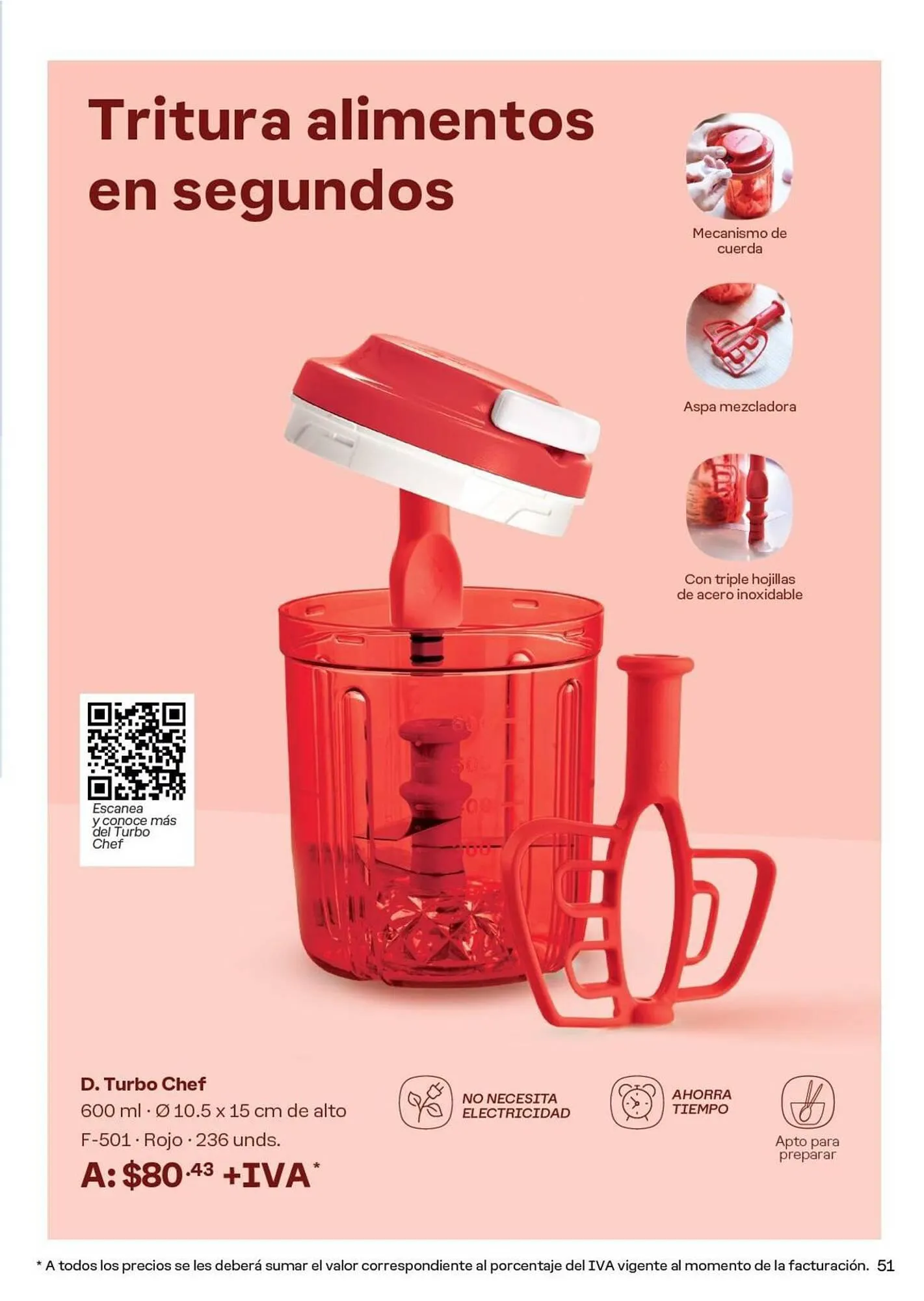 Catalogo de Catálogo Tupperware 27 de marzo al 19 de abril 2024 - Pag 46