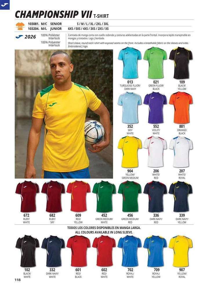 Catalogo de Teamwear Collection 2024 8 de mayo al 31 de diciembre 2024 - Pag 118