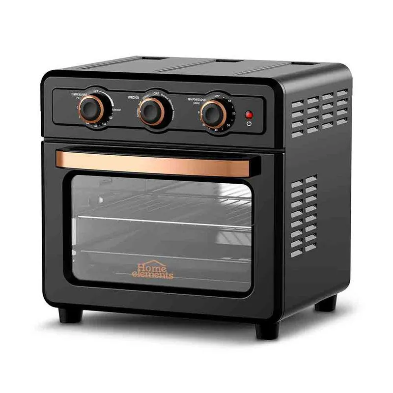 Home Elements - Horno Air Fryer HE-HF819NC | Negro