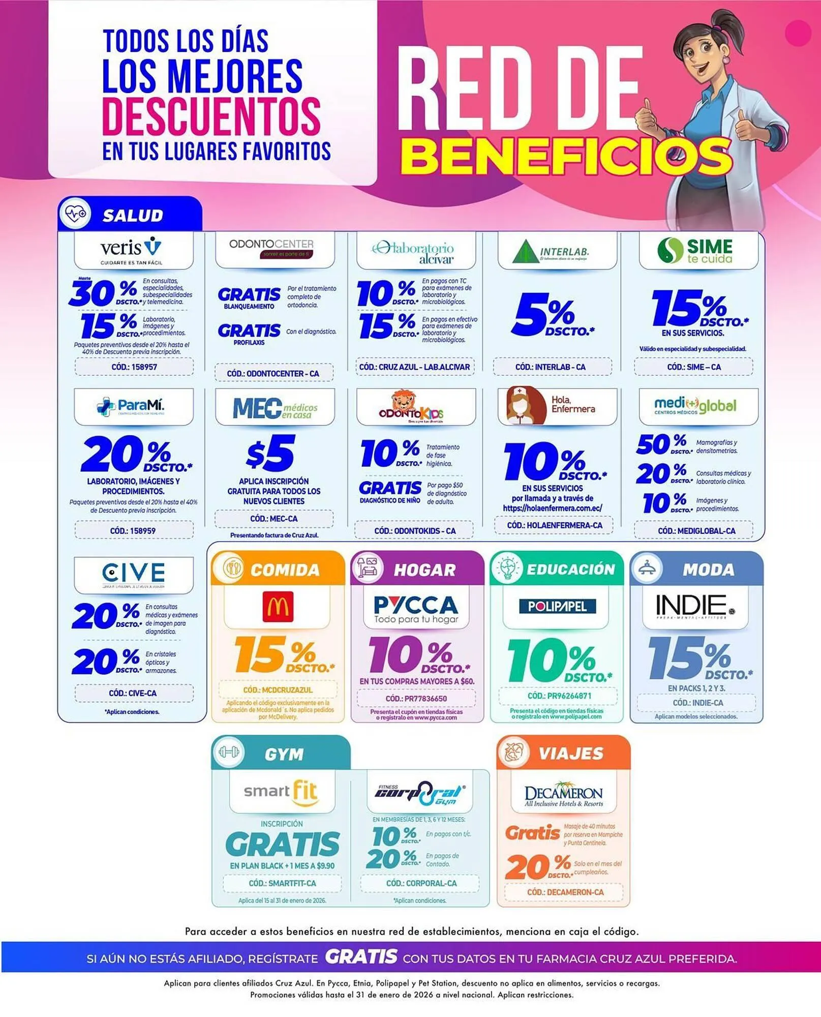 Catalogo de Catálogo Farmacias Cruz Azul 2 de enero al 31 de enero 2026 - Pag 17