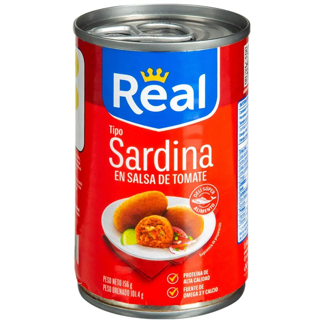 Sardina en Tomate Real Af Tinapa 156g