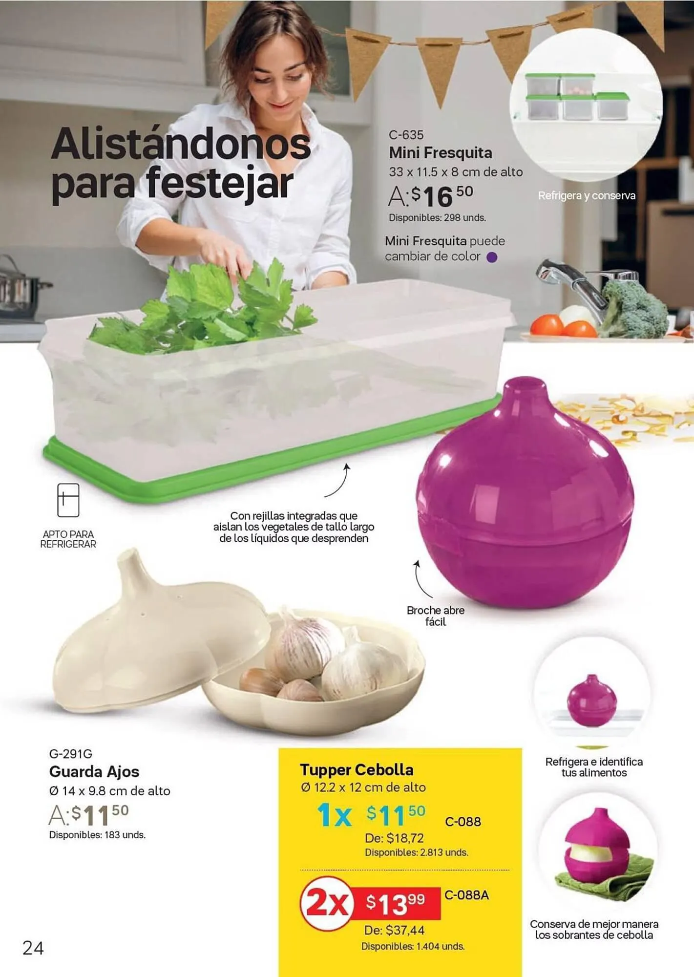Catalogo de Catálogo Tupperware 24 de noviembre al 31 de diciembre 2023 - Pag 16