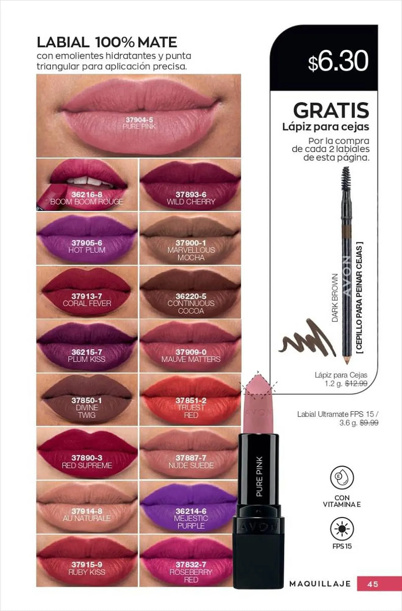 Catalogo de Catálogo AVON 31 de agosto al 2 de septiembre 2023 - Pag 45