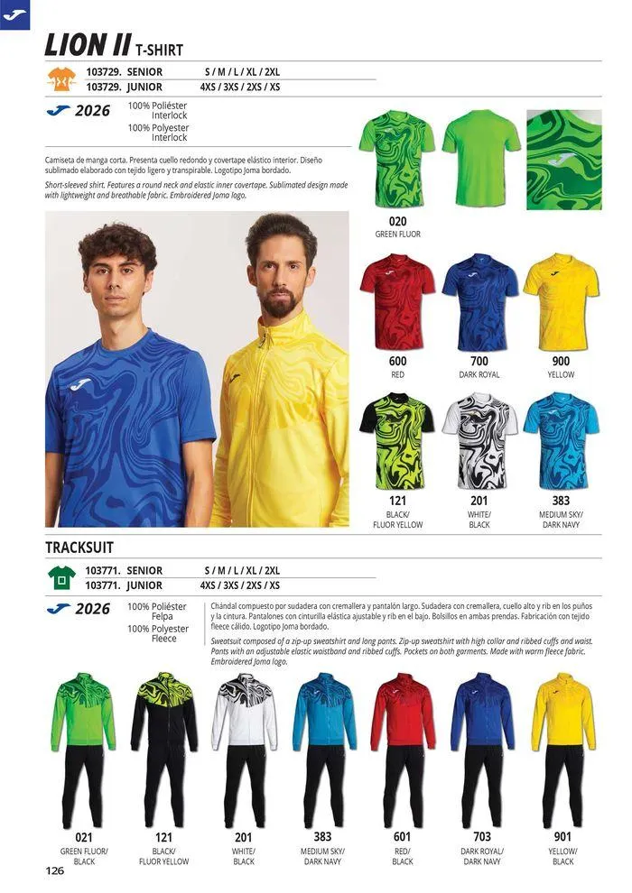 Catalogo de Teamwear Collection 2024  8 de mayo al 31 de diciembre 2024 - Pag 126