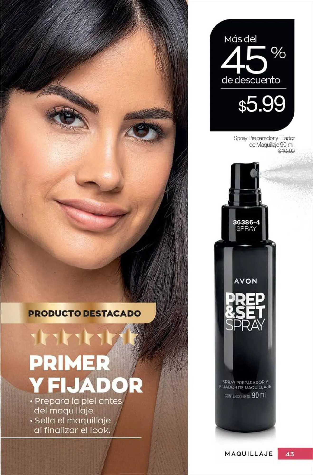Catalogo de Catálogo AVON 31 de agosto al 30 de septiembre 2023 - Pag 43