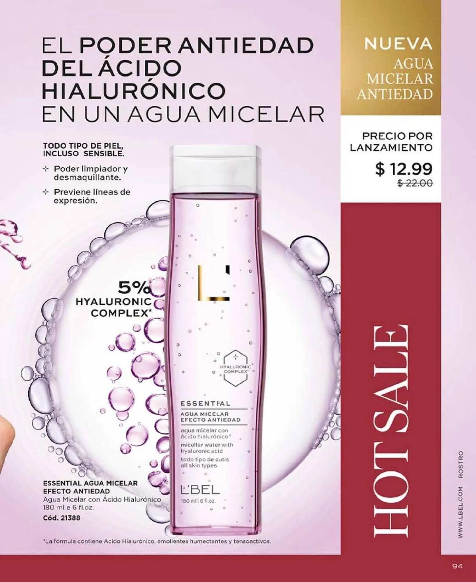 Catalogo de Catálogo L'bel 8 de abril al 15 de mayo 2024 - Pag 94