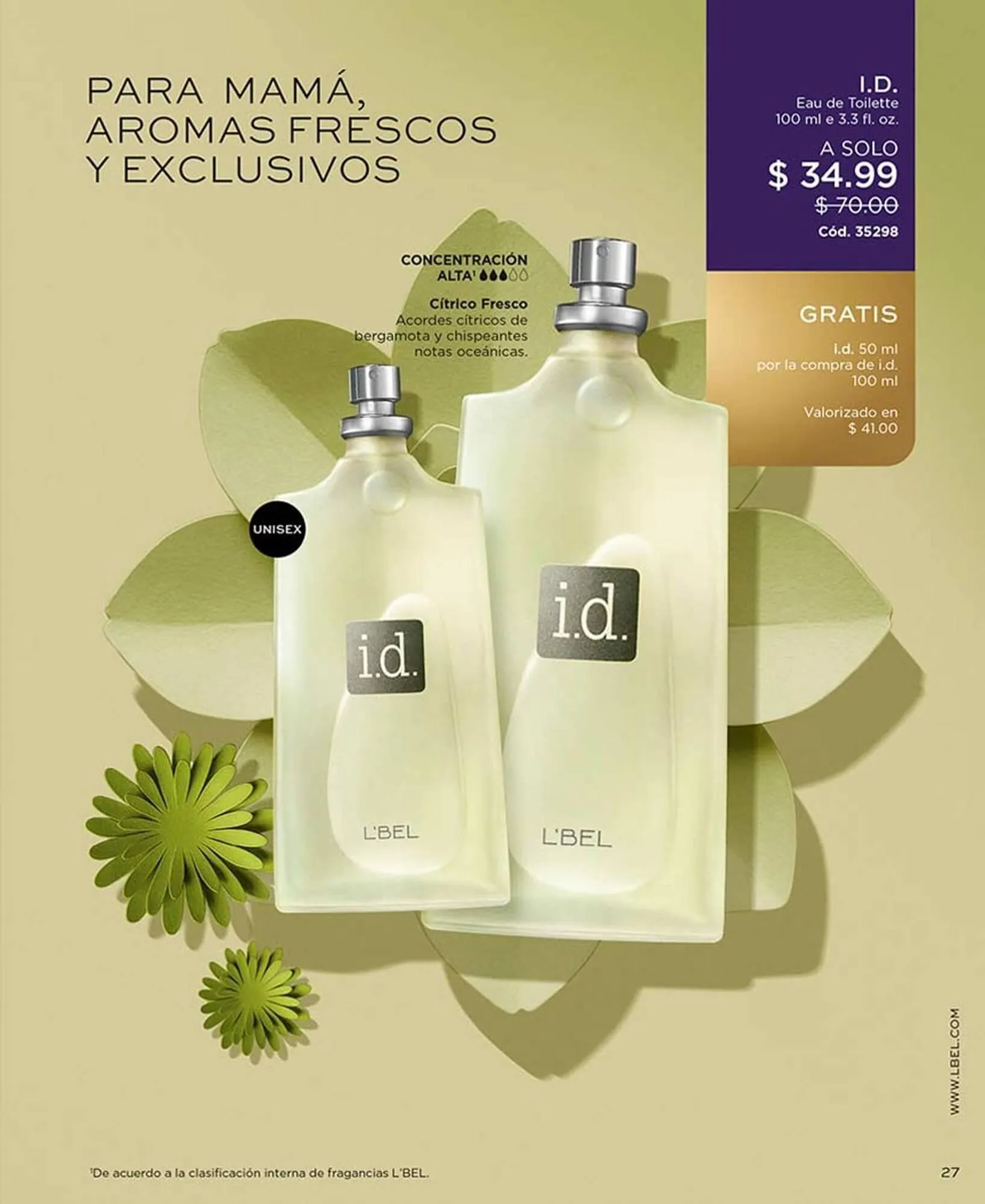 Catalogo de Catálogo L'bel 14 de abril al 10 de mayo 2026 - Pag 27