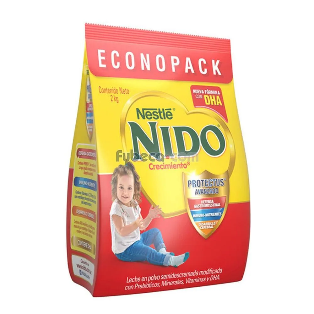 Fórmula Infantil Crecimiento 1+ 2 Kg Bolsa Unidad