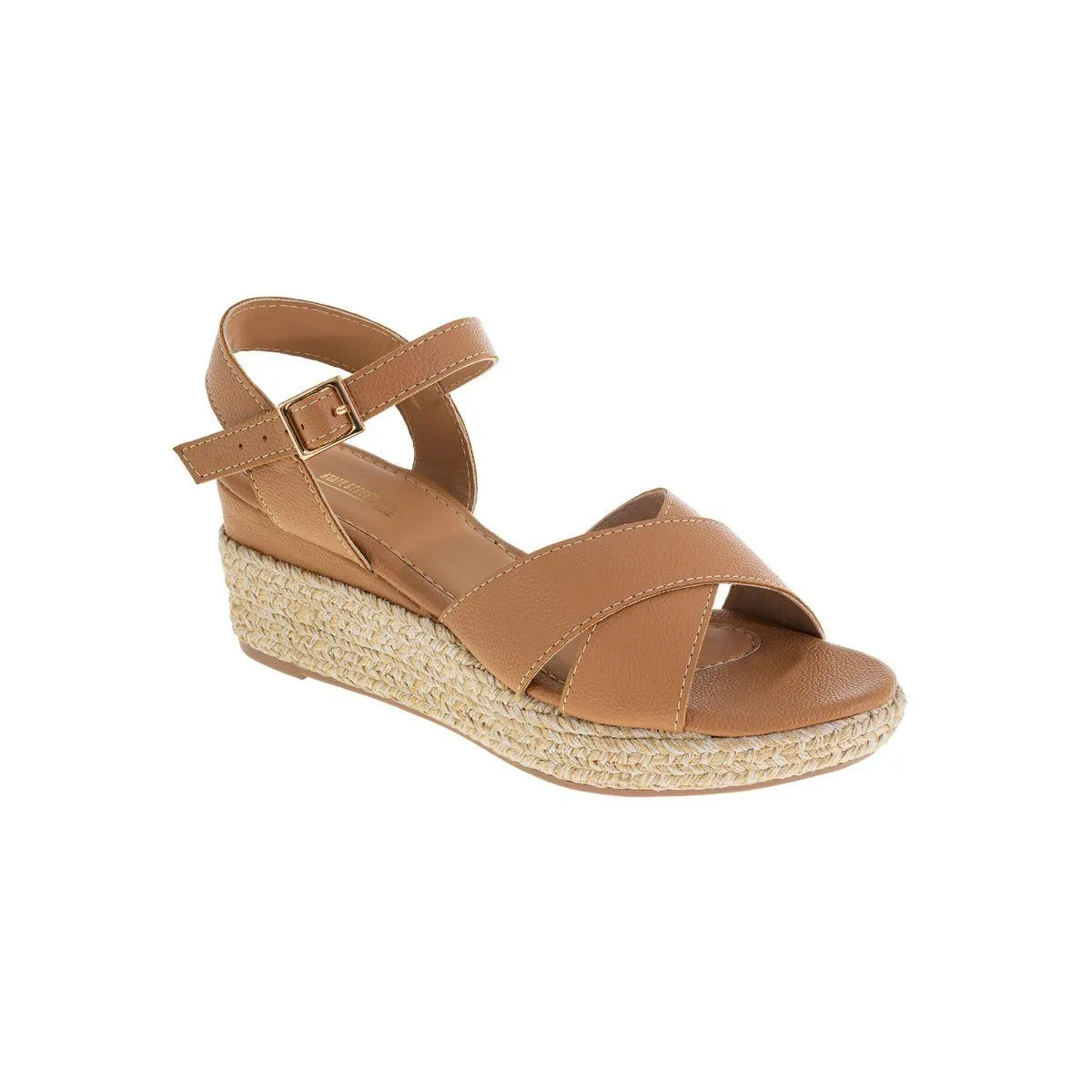 Sandalias con taco tipo cuña para mujer