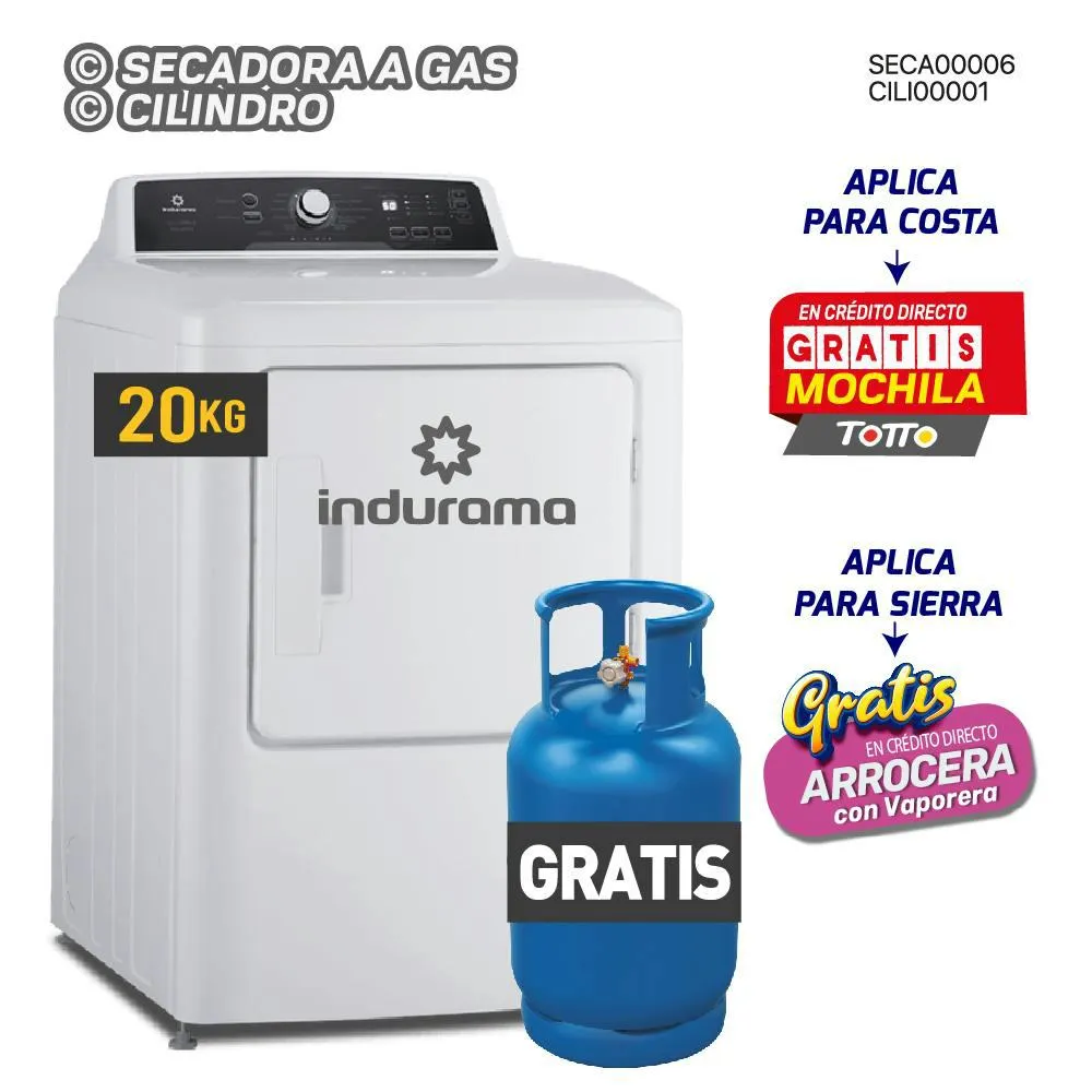 MINI COMBO 4: SECADORA + CILINDRO