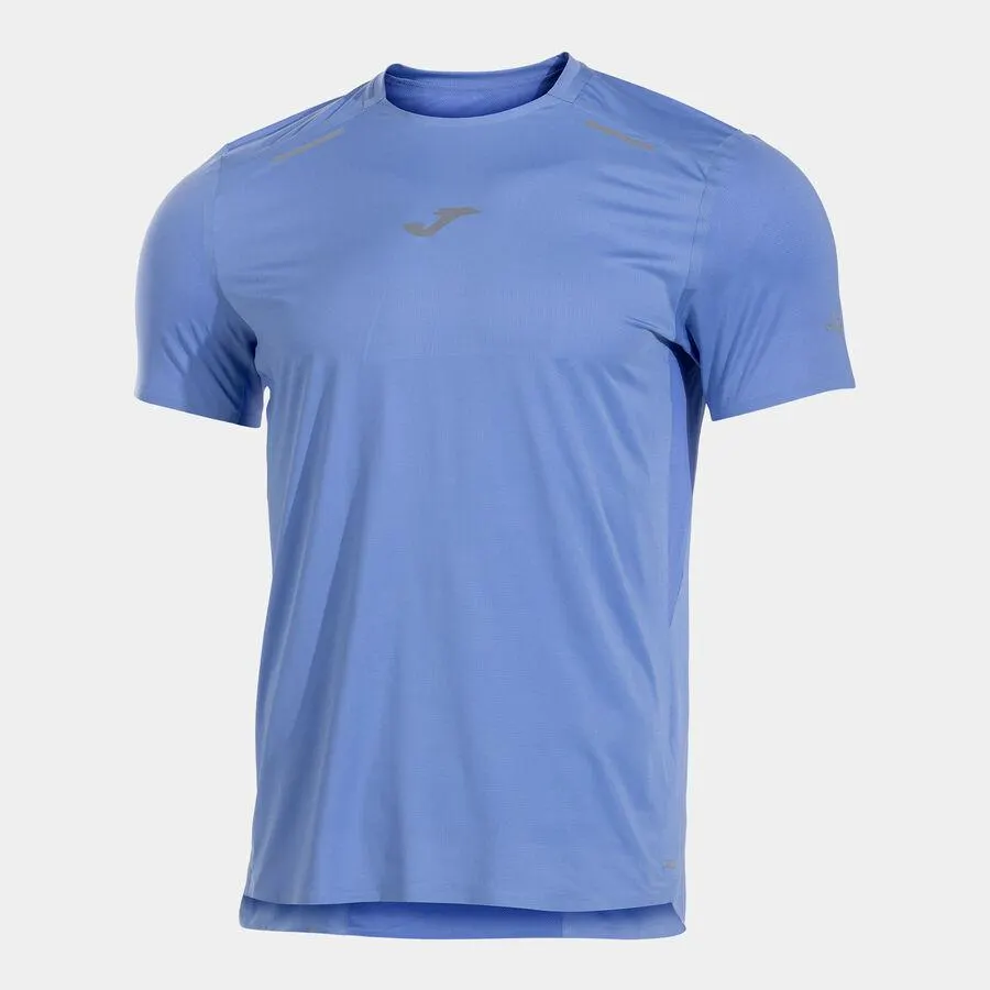 Camiseta manga corta hombre trail helium azul