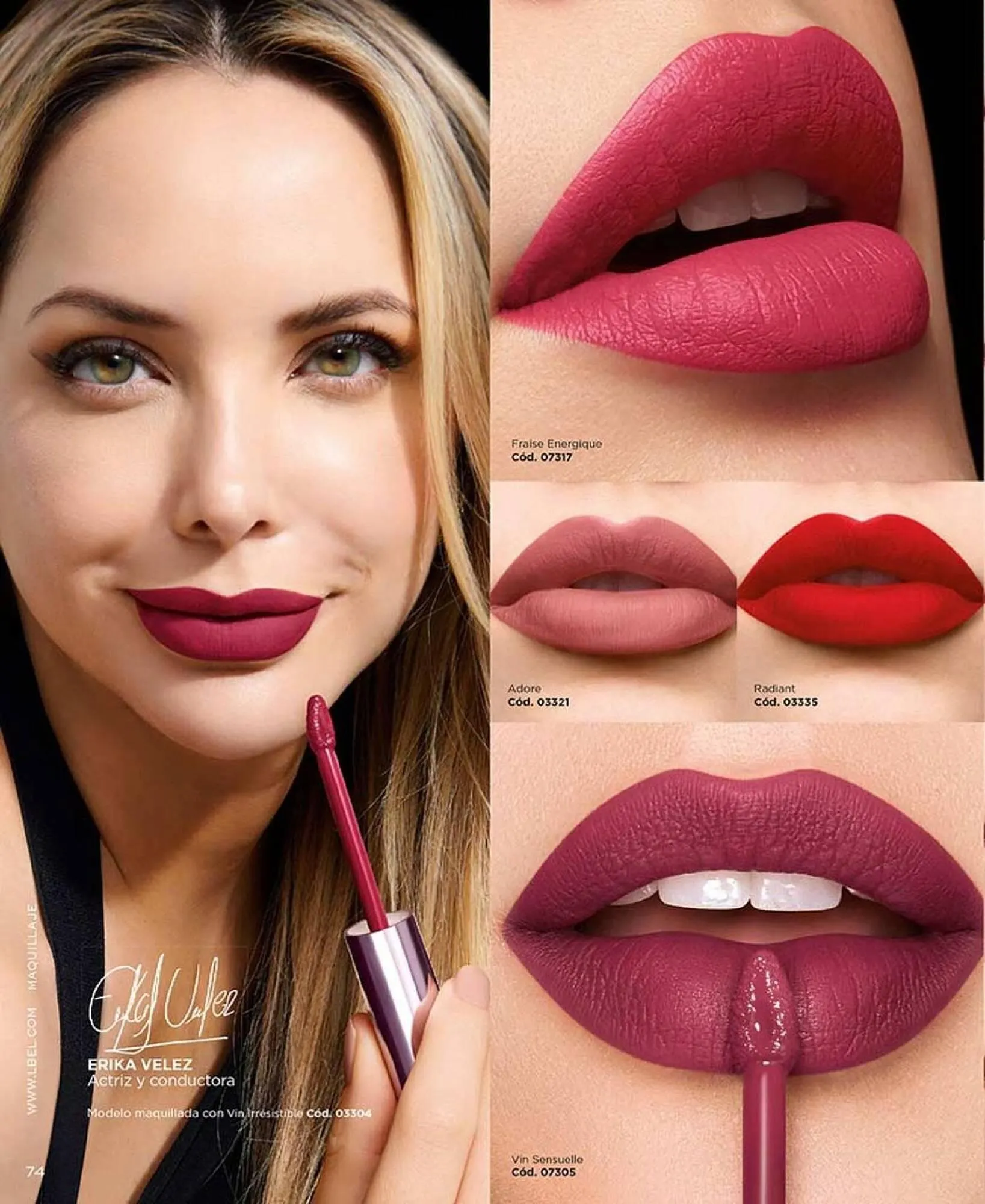 Catalogo de Catálogo L'bel 21 de enero al 28 de febrero 2025 - Pag 74