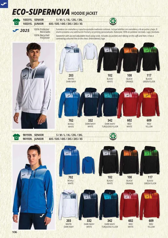 Catalogo de Teamwear Collection 2024  8 de mayo al 31 de diciembre 2024 - Pag 106