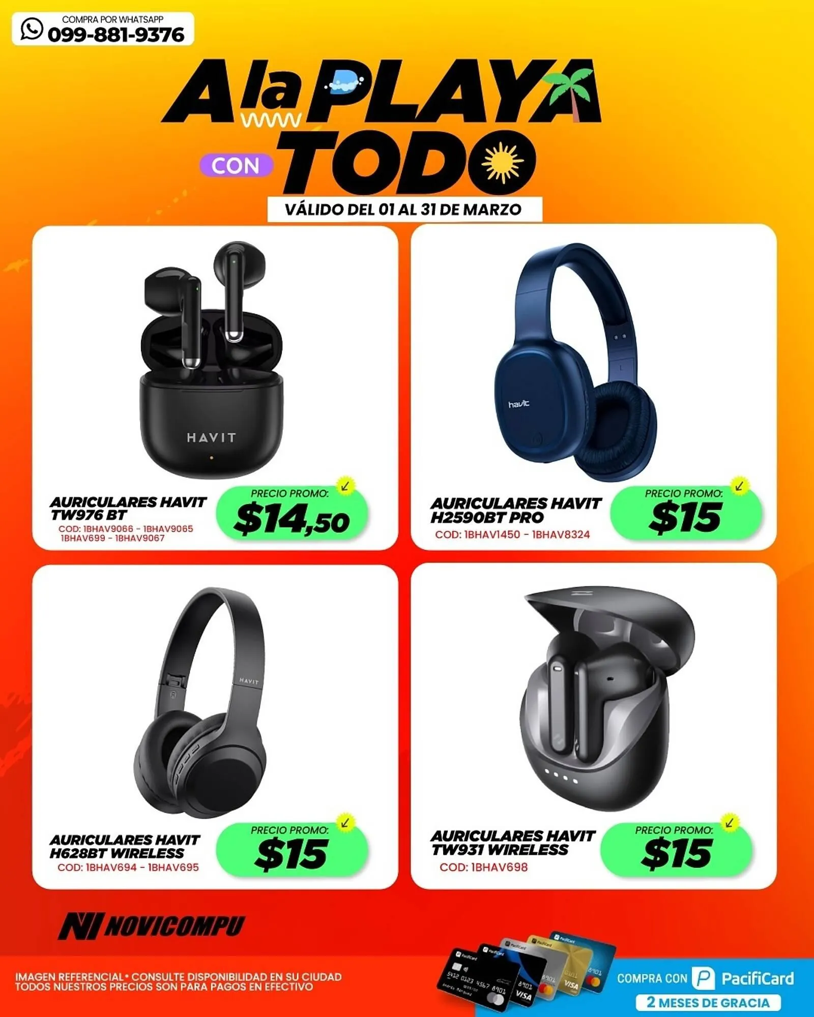 Catalogo de Catálogo Novicompu 3 de marzo al 29 de marzo 2025 - Pag 1