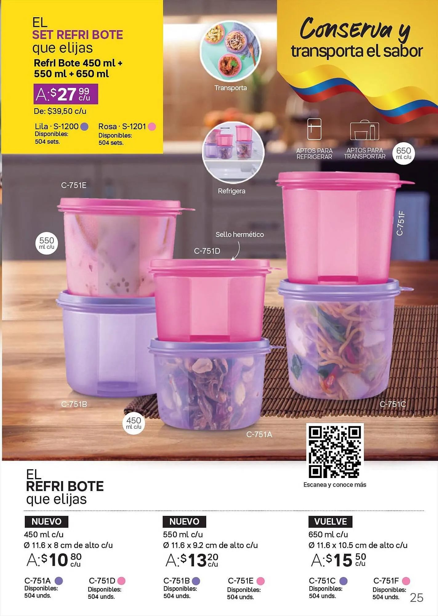 Catalogo de Catálogo Tupperware 10 de julio al 31 de julio 2023 - Pag 25