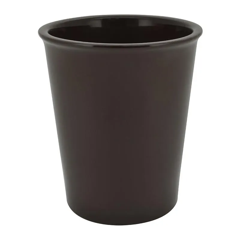 Tacho de Basura Bromi de Cerámica Café Oscuro
