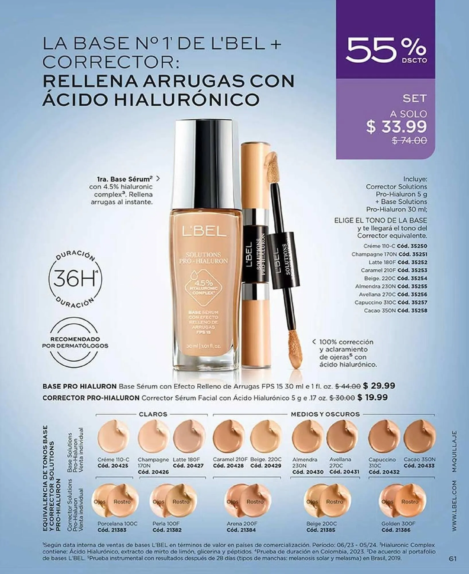 Catalogo de Catálogo L'bel 1 de noviembre al 30 de noviembre 2025 - Pag 61