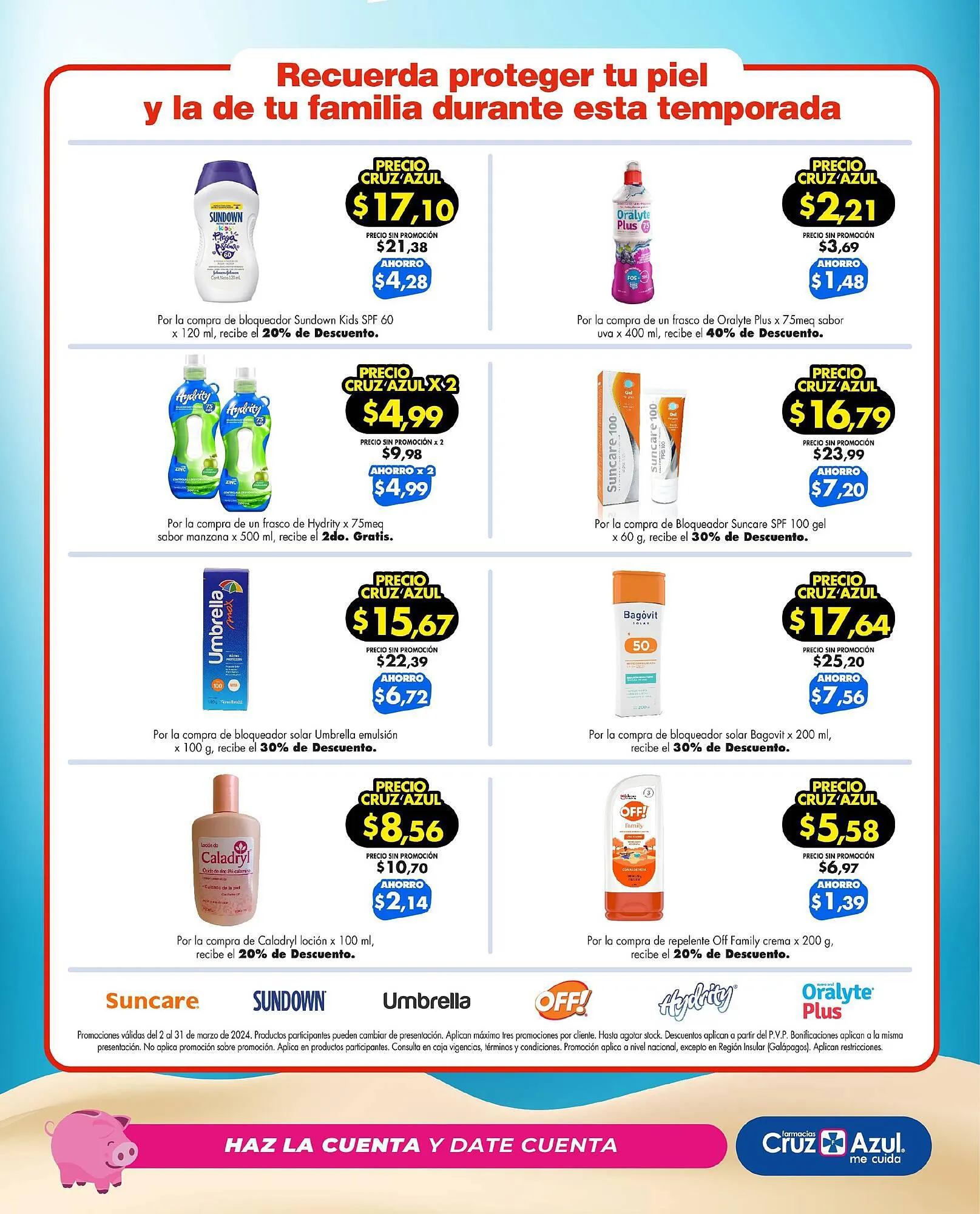 Catalogo de Catálogo Farmacias Cruz Azul 1 de marzo al 31 de marzo 2024 - Pag 9