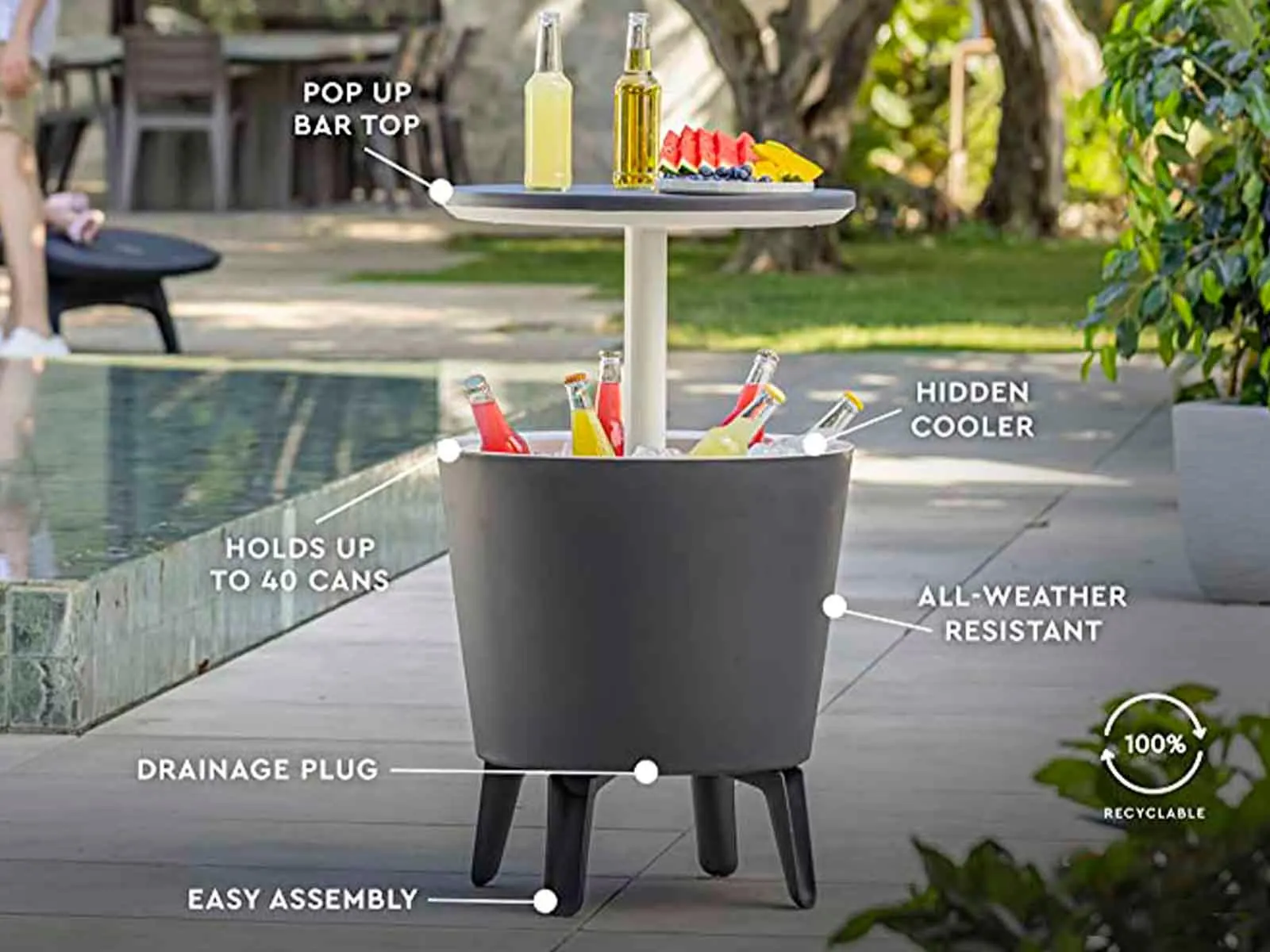 Mesa Auxiliar Cool Bar NEW