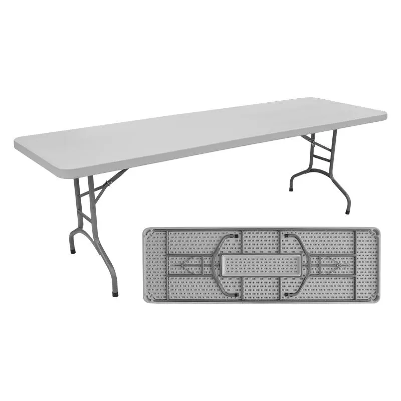 Mesa Alto Tráfico Patas Plegables 70x153cm