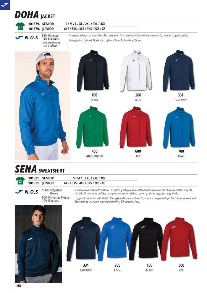 Catalogo de Teamwear Collection 2024 8 de mayo al 31 de diciembre 2024 - Pag 140