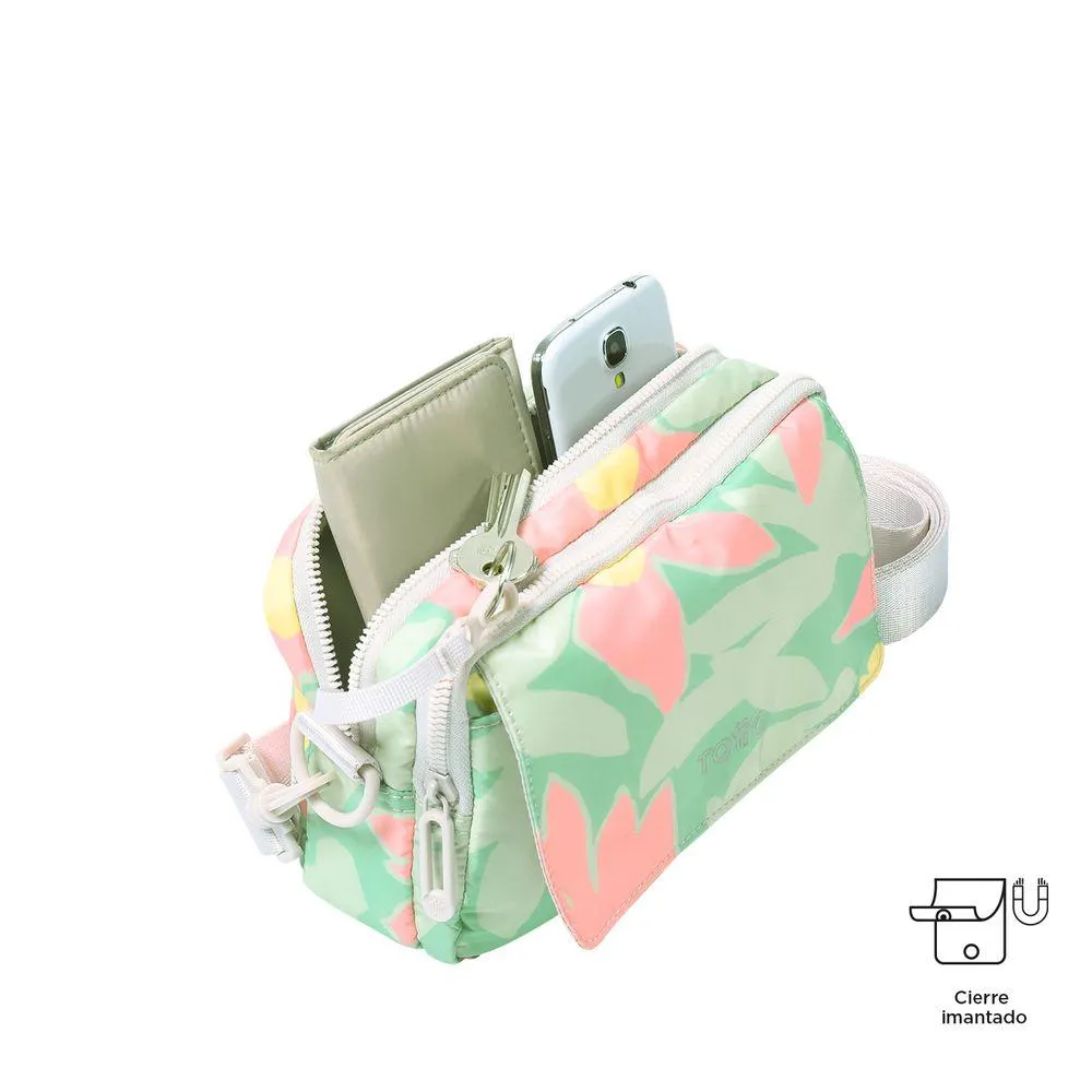 Bolso para Mujer Funty 2.0 Crossbody Verde - Estampado