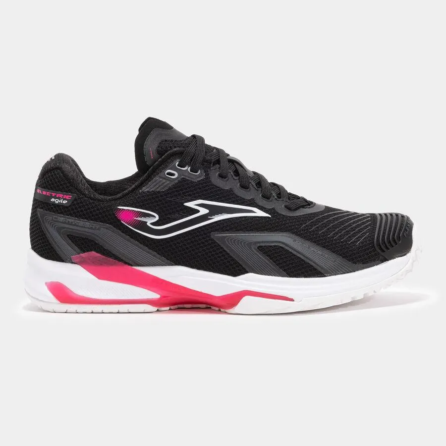 Zapatillas Electric Lady 25 pista dura mujer negro