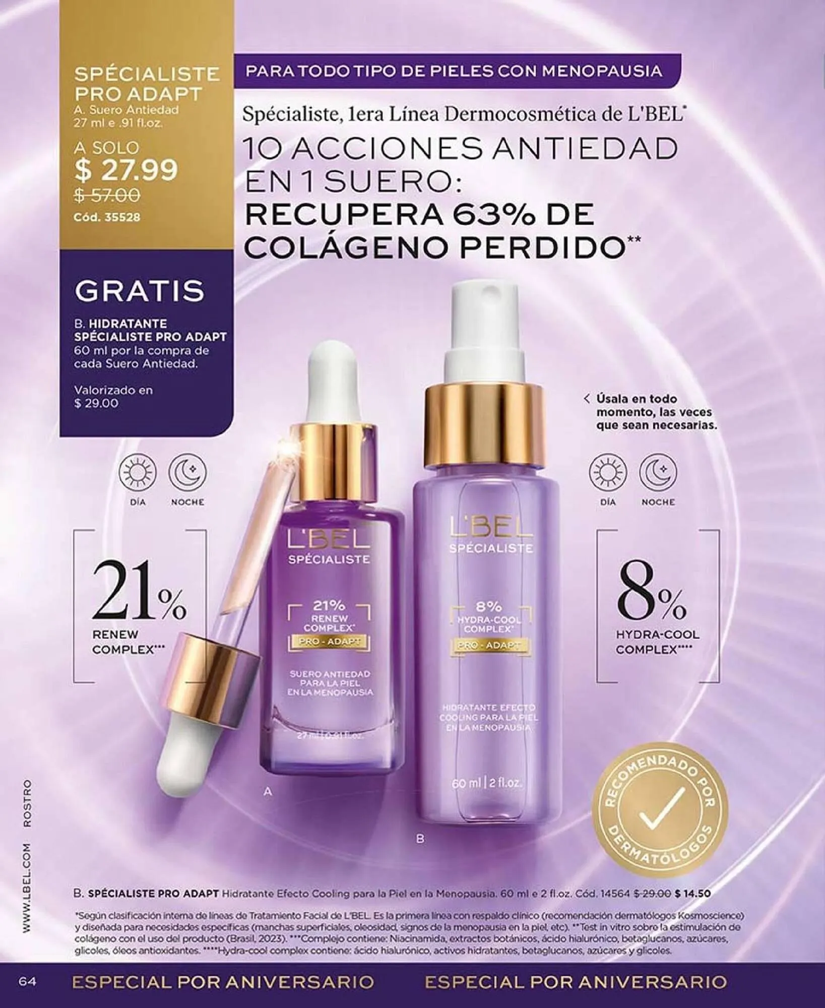 Catalogo de Catálogo L'bel 21 de enero al 28 de febrero 2025 - Pag 64