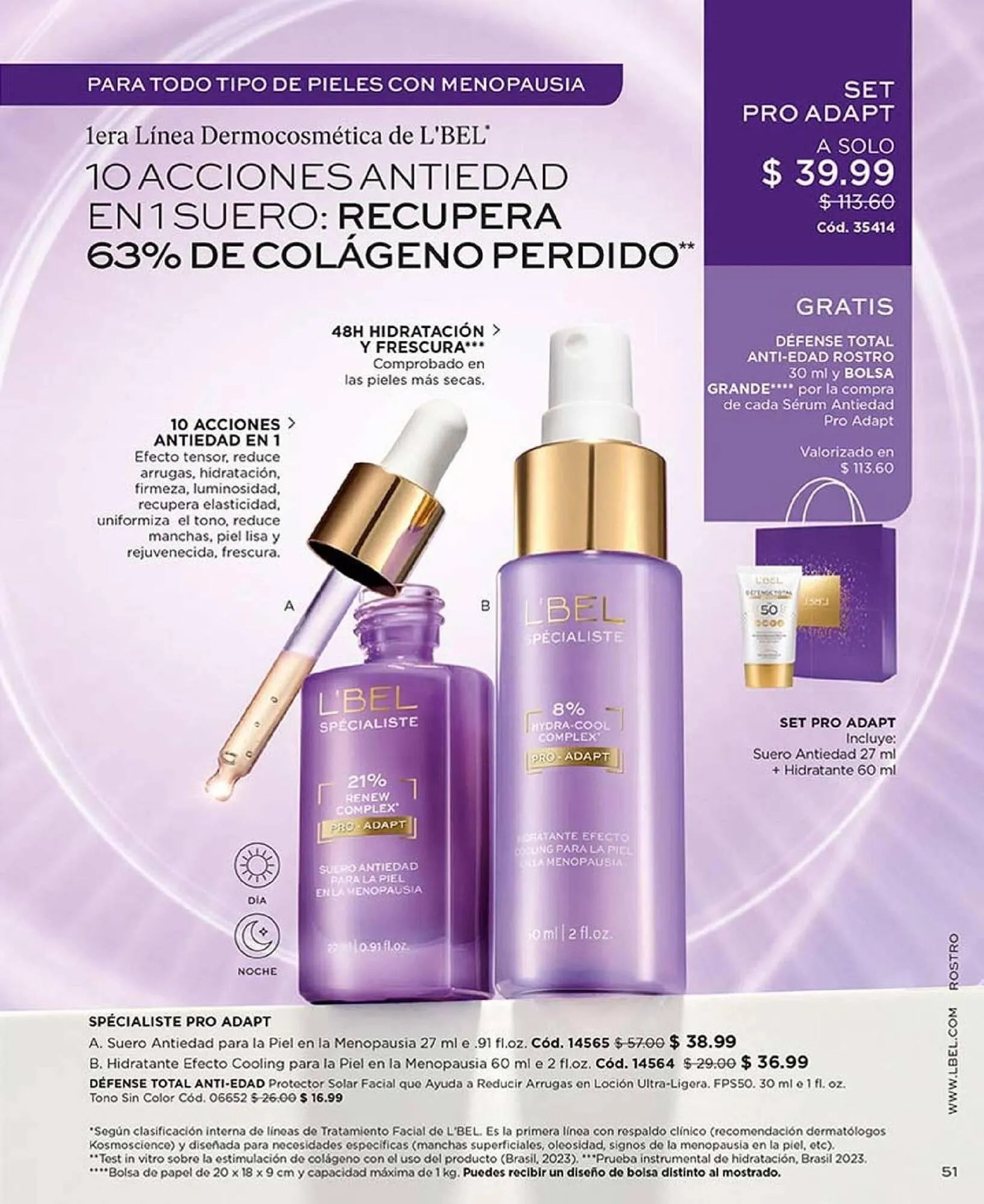 Catalogo de Catálogo L'bel 3 de enero al 28 de febrero 2025 - Pag 46