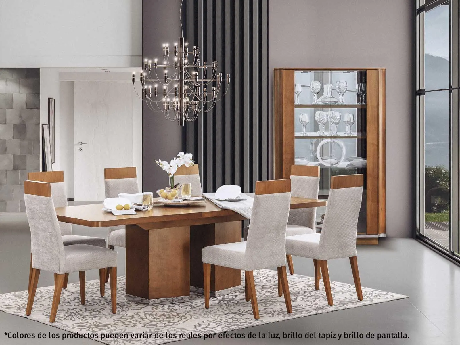 Mesa Comedor Torino V2 Con Extension C/Miel