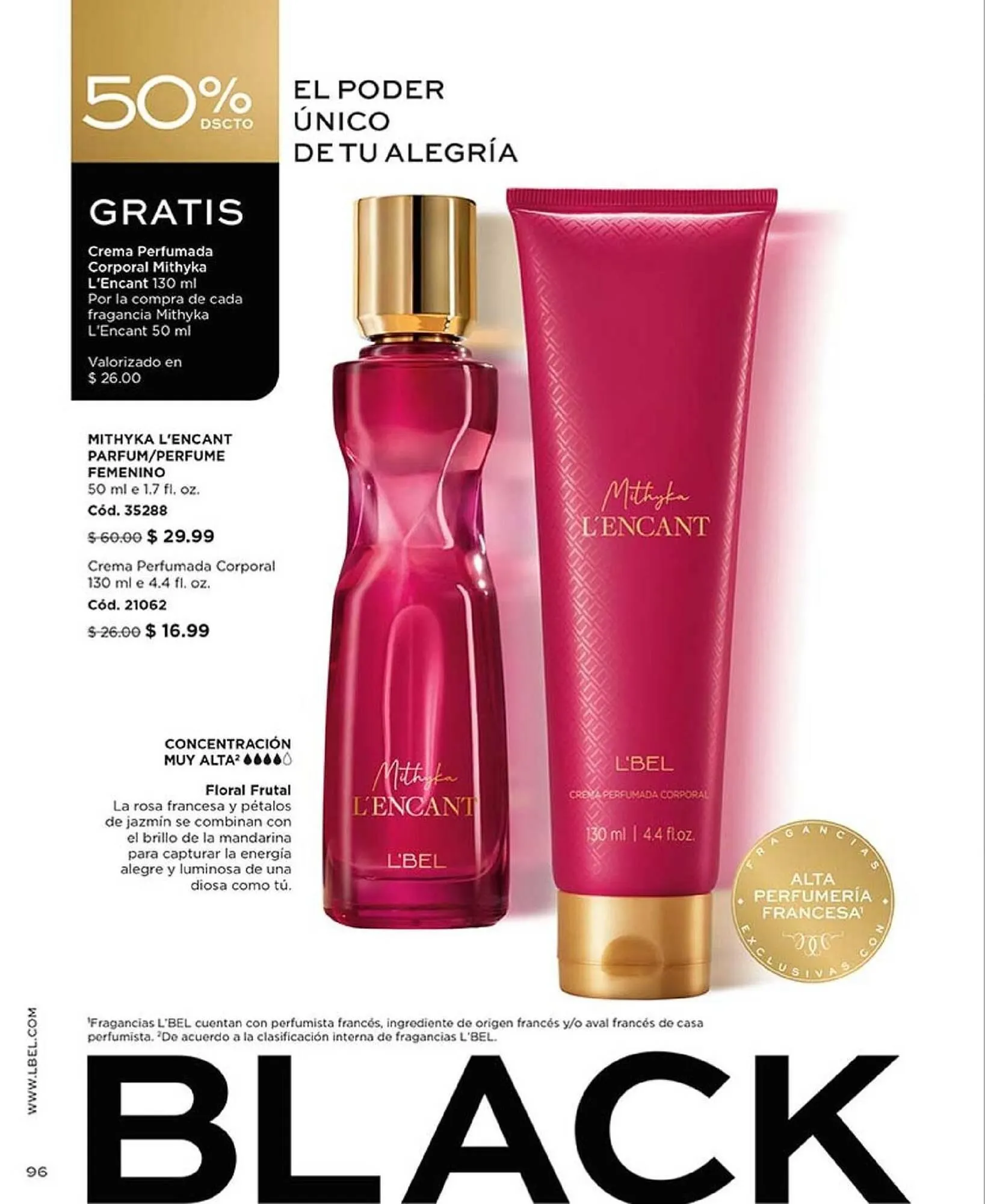 Catalogo de Catálogo L'bel 9 de octubre al 31 de diciembre 2025 - Pag 96