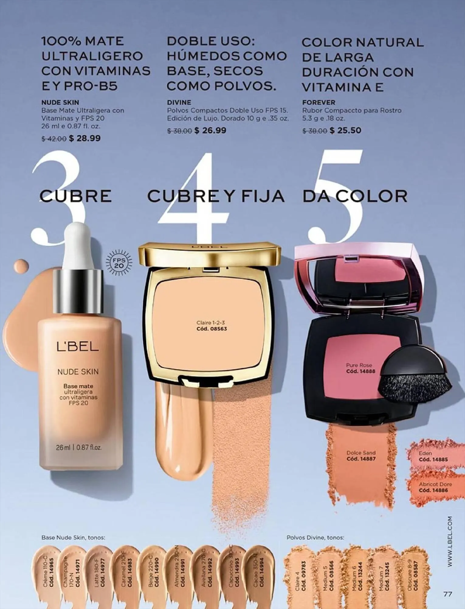 Catalogo de Catálogo L'bel 13 de septiembre al 3 de octubre 2023 - Pag 77