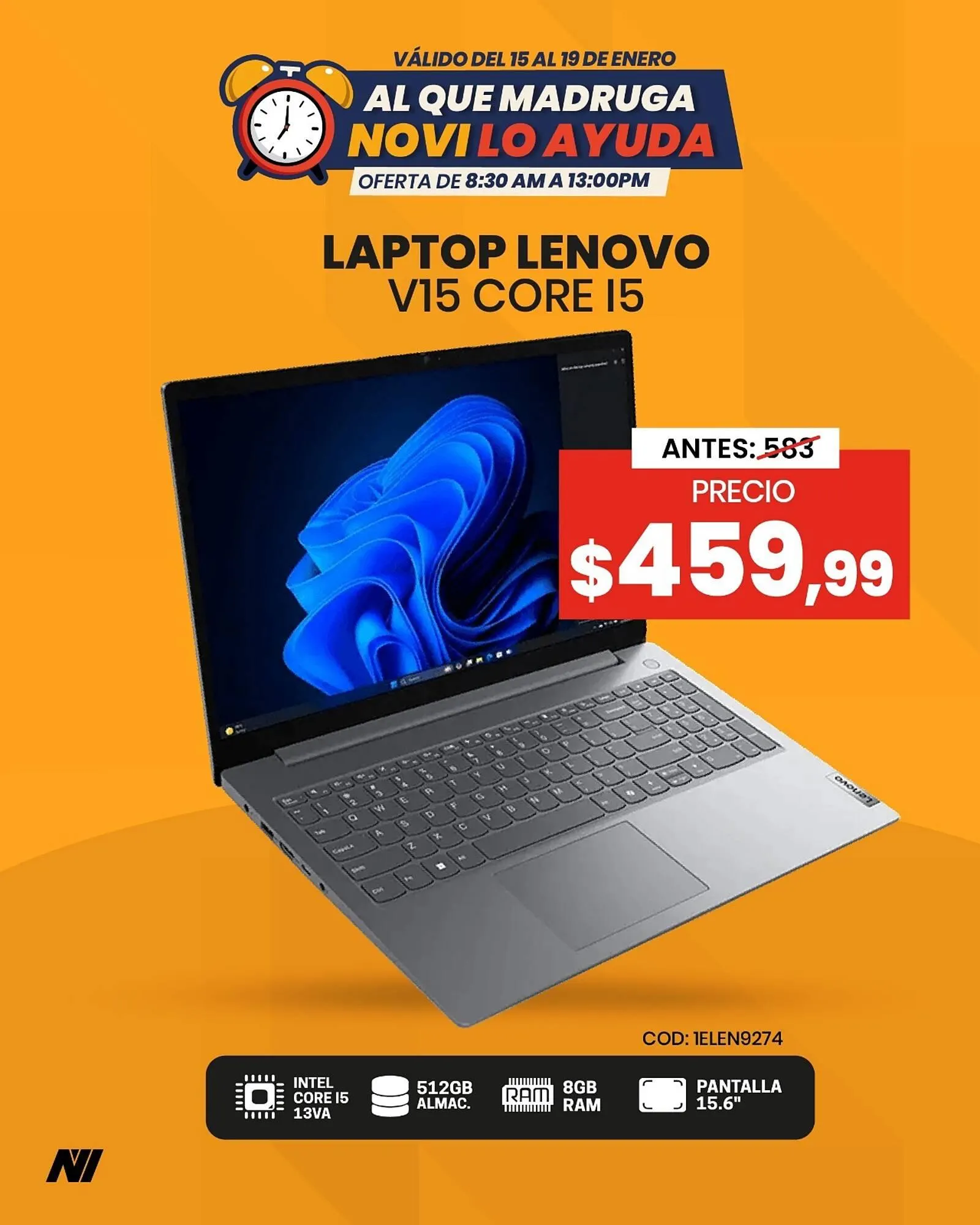 Catalogo de Catálogo Novicompu 15 de enero al 19 de enero 2026 - Pag 1