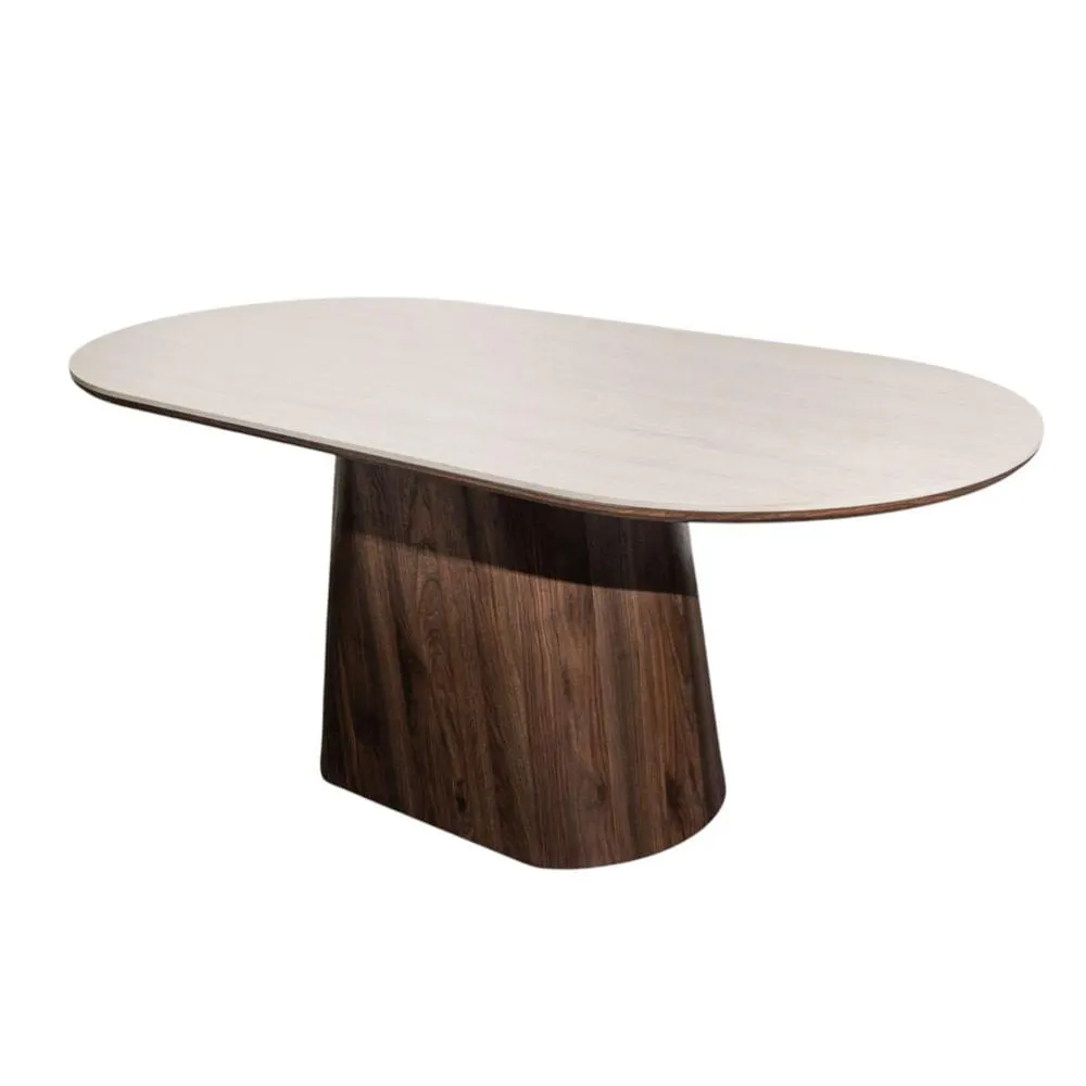 Mesa de Comedor Ovalada Ania | Café