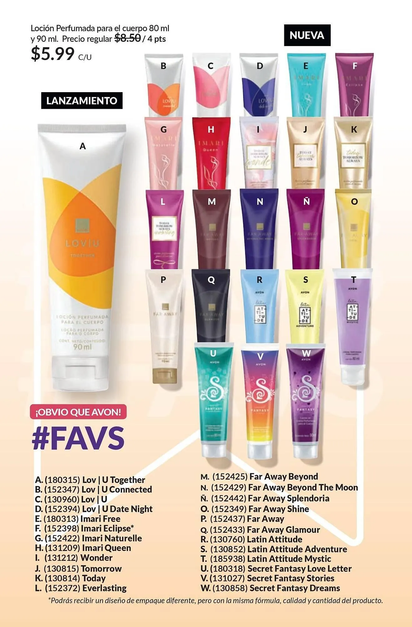 Catalogo de Catálogo AVON 19 de noviembre al 25 de diciembre 2025 - Pag 109