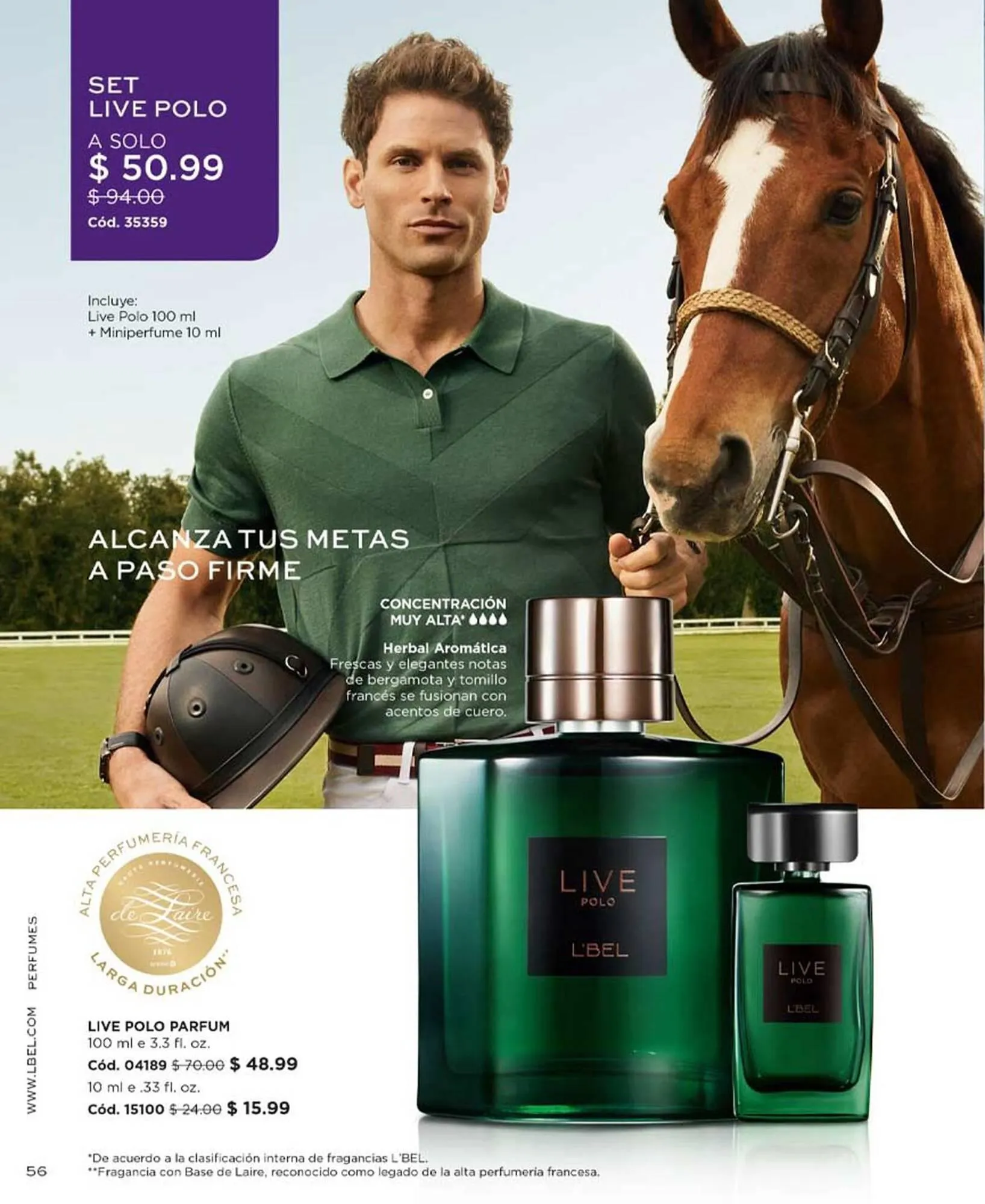 Catalogo de Catálogo L'bel 30 de noviembre al 21 de enero 2024 - Pag 56