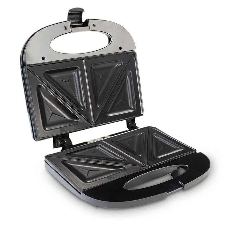 Home Elements - Sanduchera 2p HESM-117N | Negro