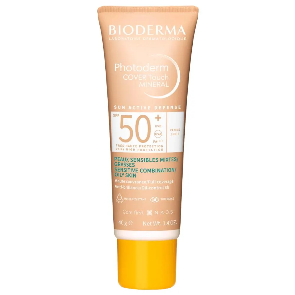 Bioderma Photoderm Cover Touch Spf50+​ Light 40 g