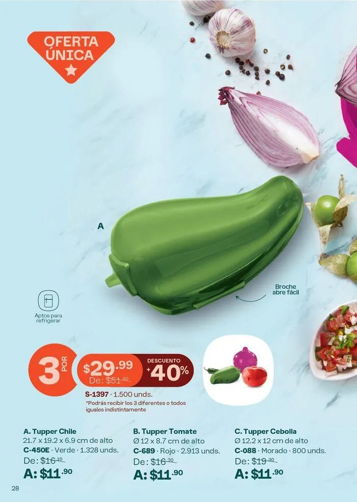 Catalogo de Ofertas Tupperware! 15 de junio al 12 de julio 2024 - Pag 20