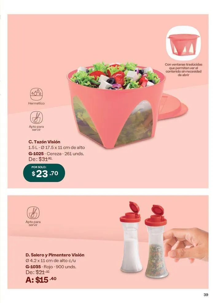 Catalogo de Ofertas Tupperware! 15 de junio al 12 de julio 2024 - Pag 32