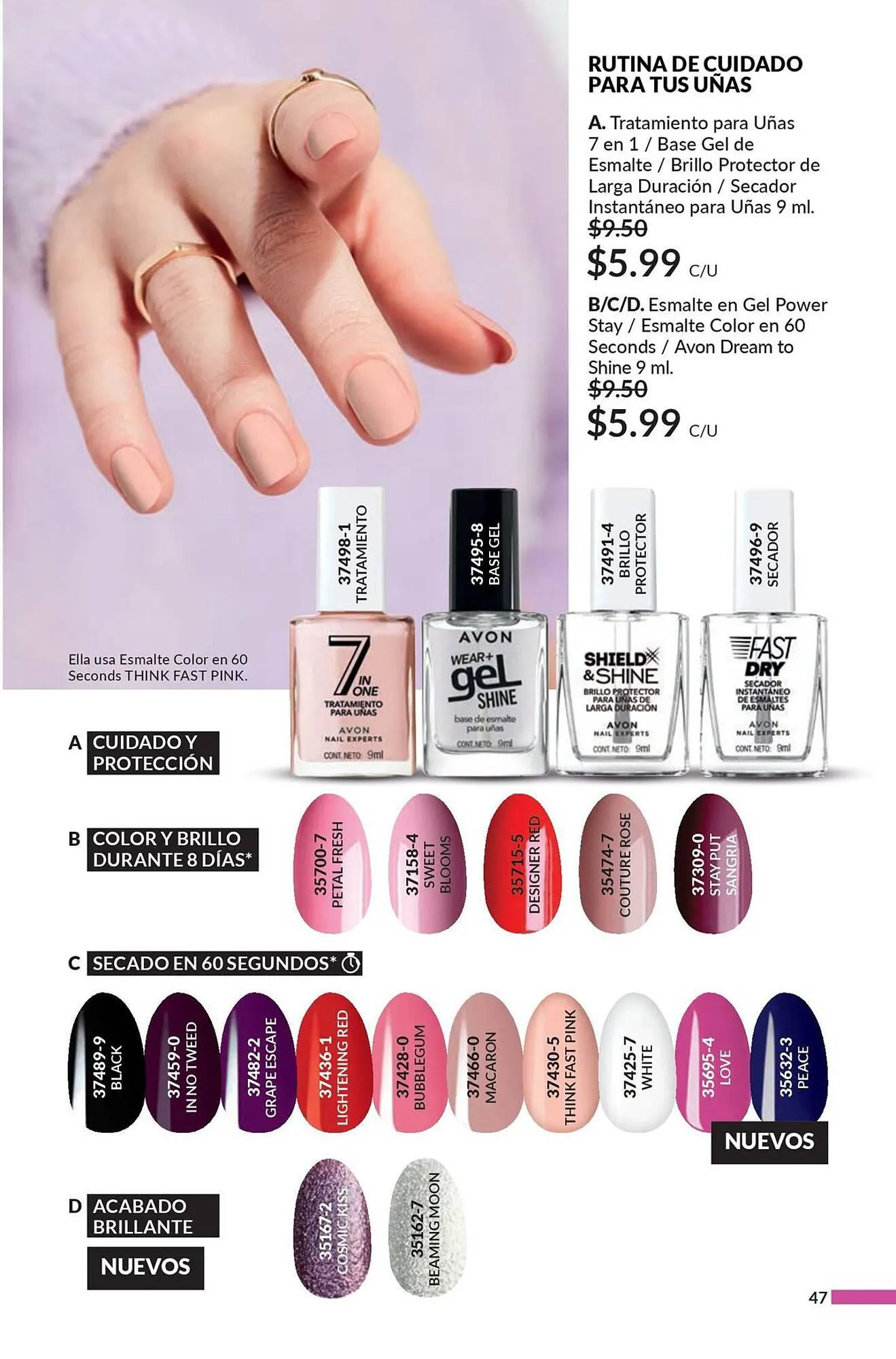 Catalogo de Catálogo AVON 6 de febrero al 16 de marzo 2024 - Pag 47