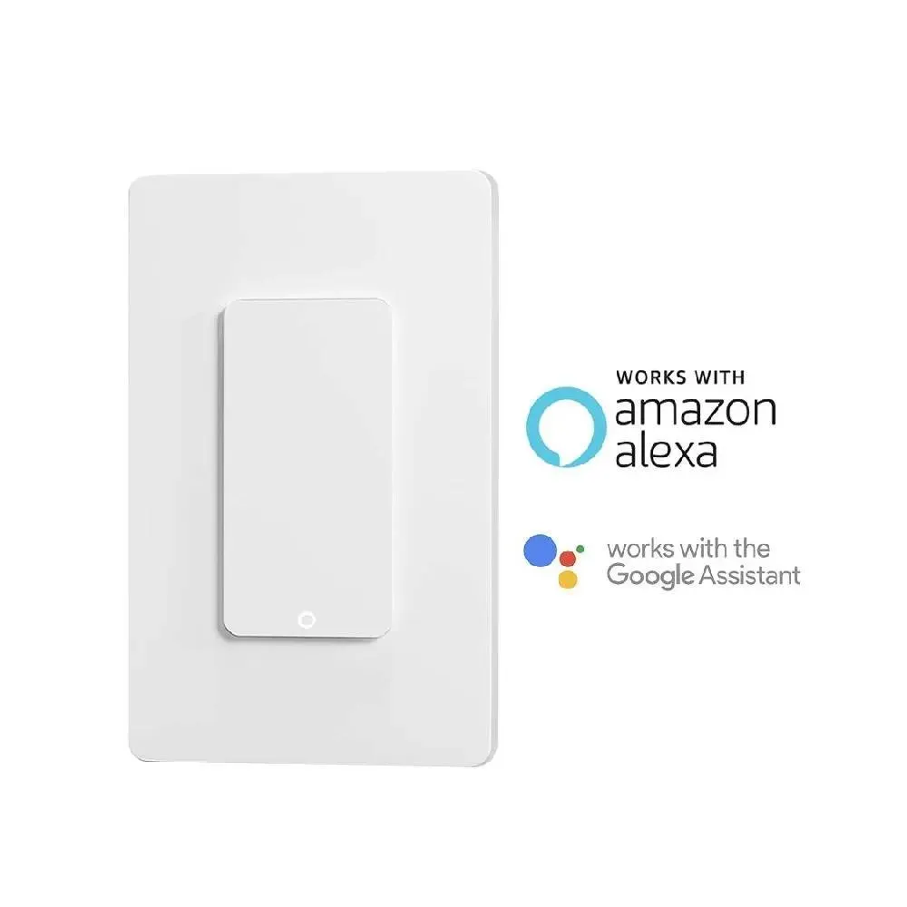 Interruptor Touch Wifi Simple Blanco Dexel Smart P8750 | Color Blanco