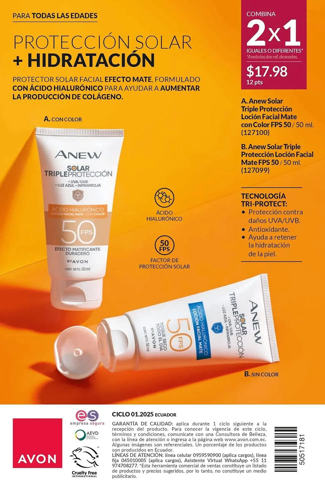 Catalogo de Catálogo AVON 19 de diciembre al 22 de enero 2025 - Pag 182