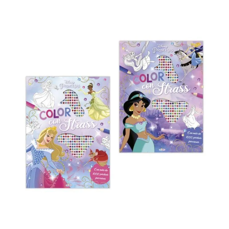 Diamantinas Strass Princesas Disney