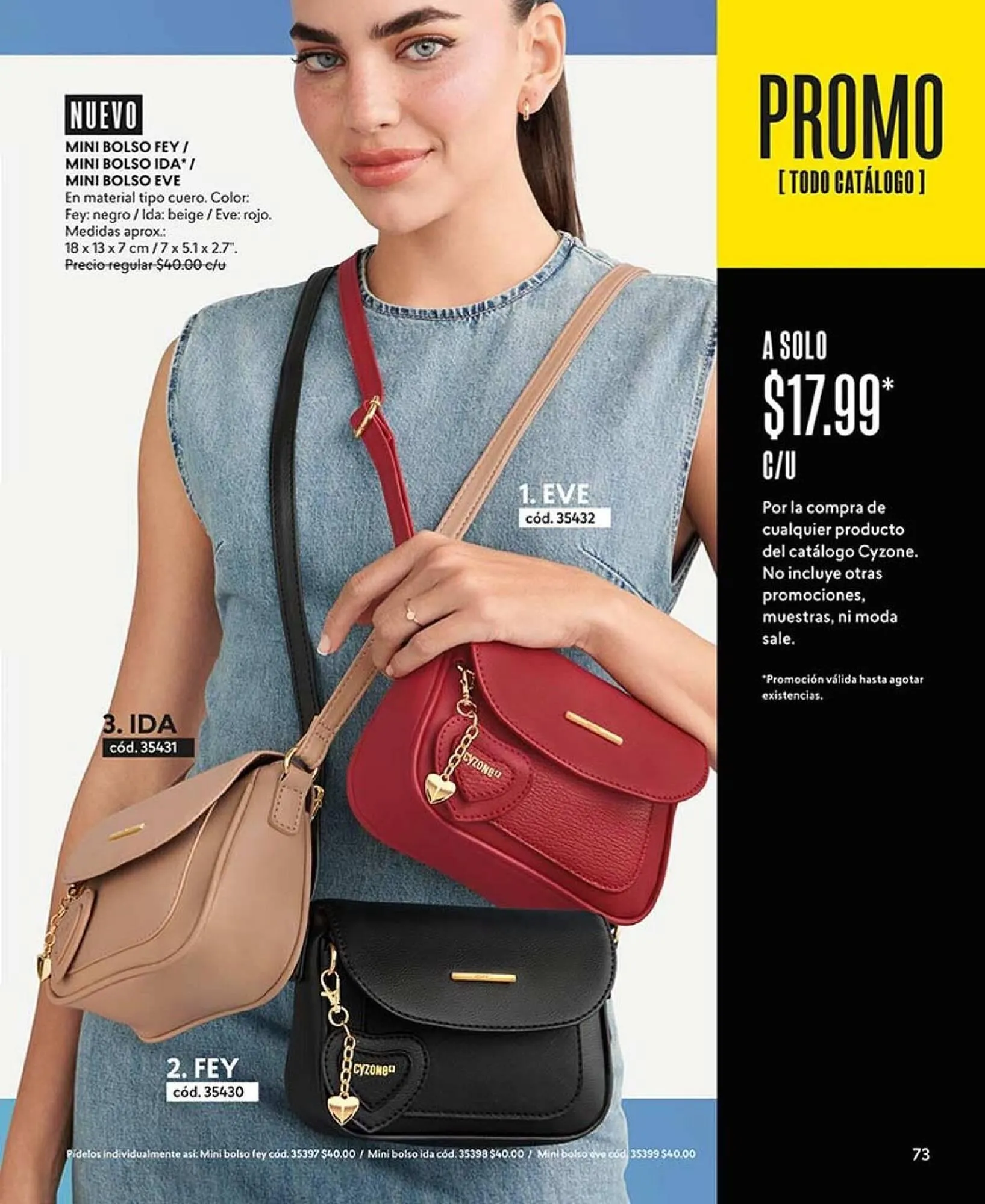 Catalogo de Catálogo Cyzone 4 de marzo al 31 de marzo 2025 - Pag 73