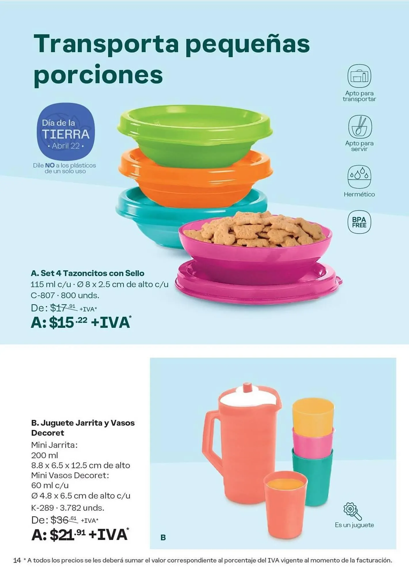 Catalogo de Catálogo Tupperware 27 de marzo al 19 de abril 2024 - Pag 5