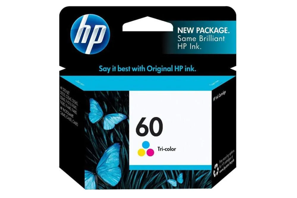 Cartucho - HP - 60 Color